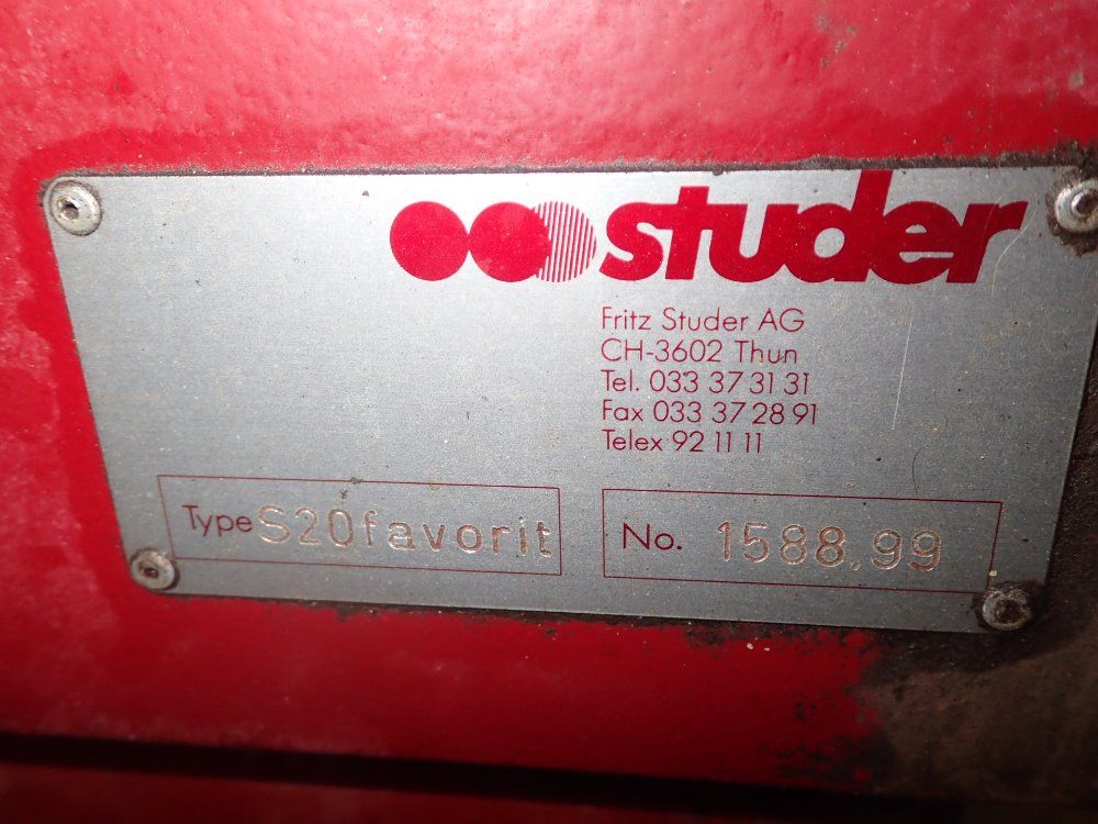 Studer Surface Grinder