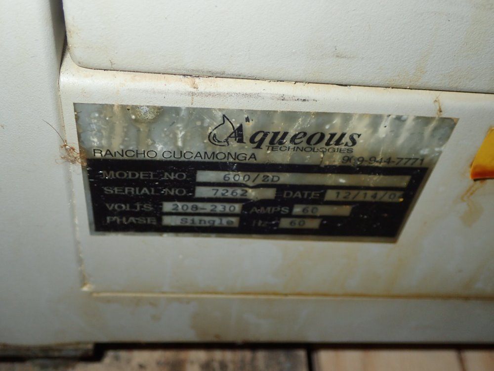 Aqueous Batch Cleaner