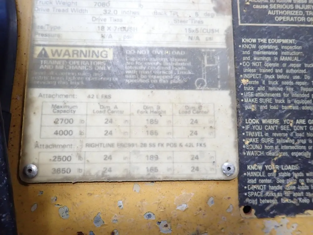 Yale Propane Forklift