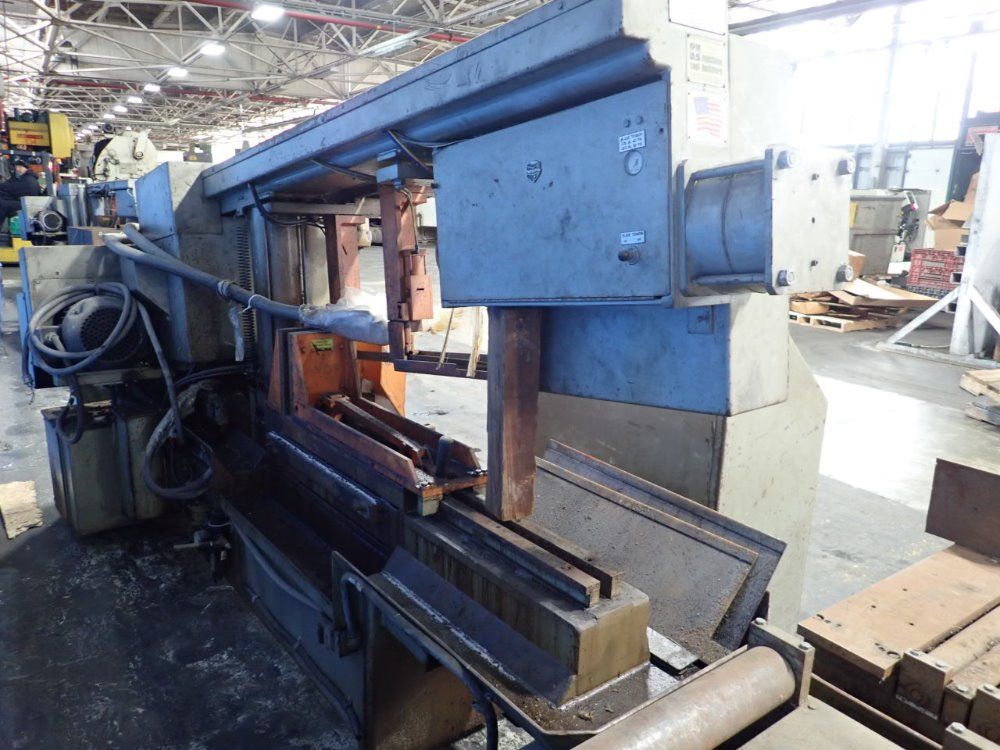 H E & M Saw Horizontal Bandsaw