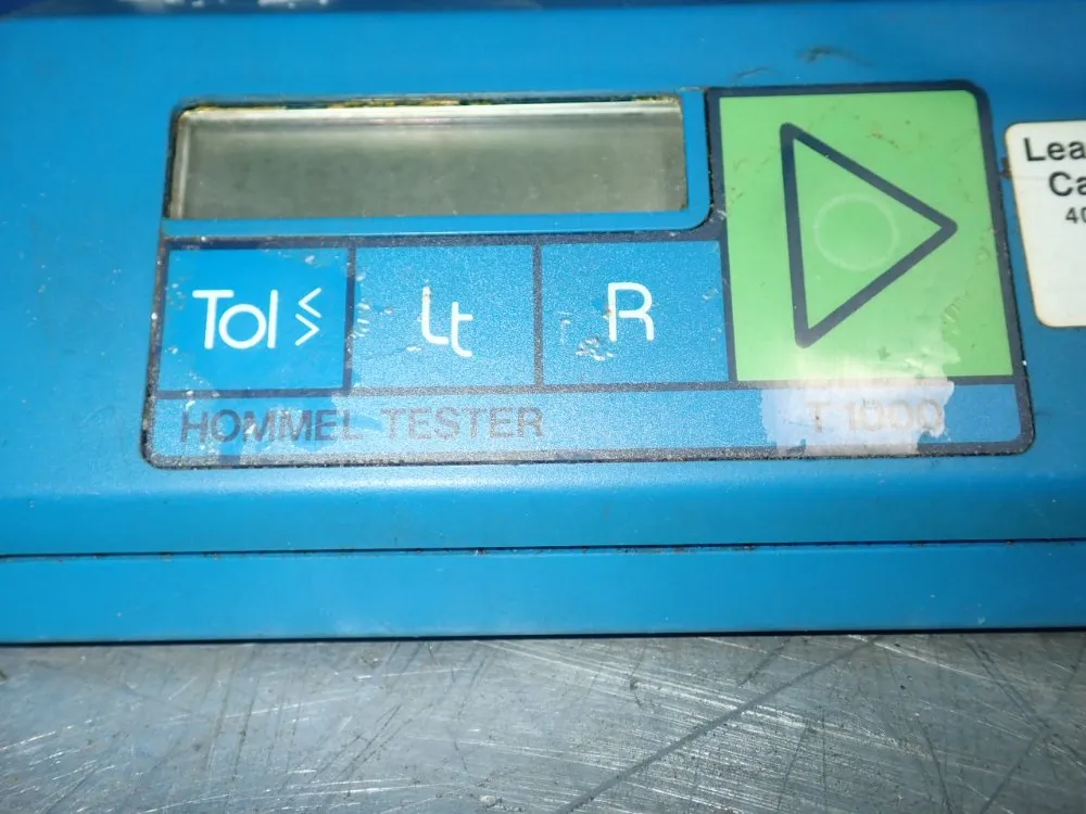 Hommel Portable Roughness Meter