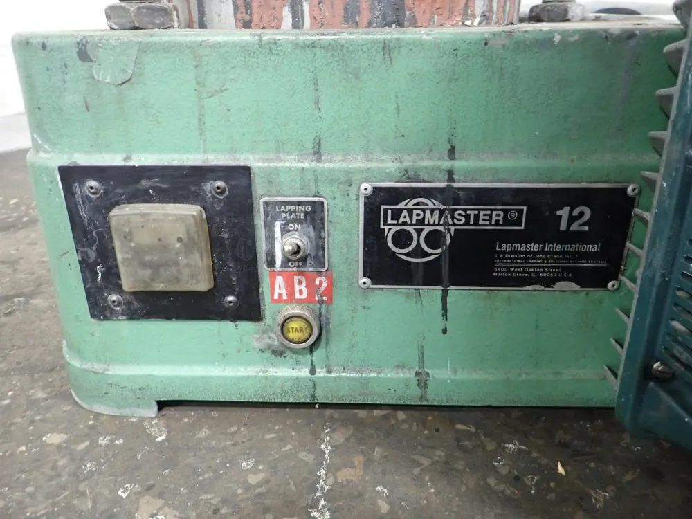 Lapmaster International Lapping Machine