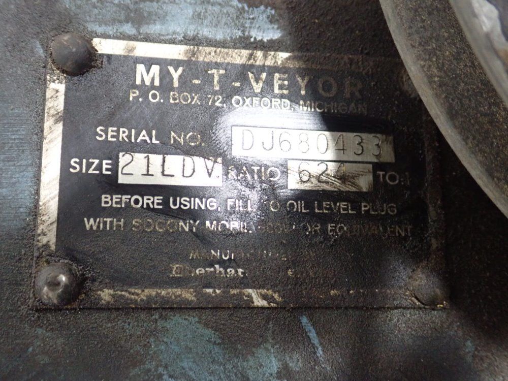 My-t-veyor Gear Reducer