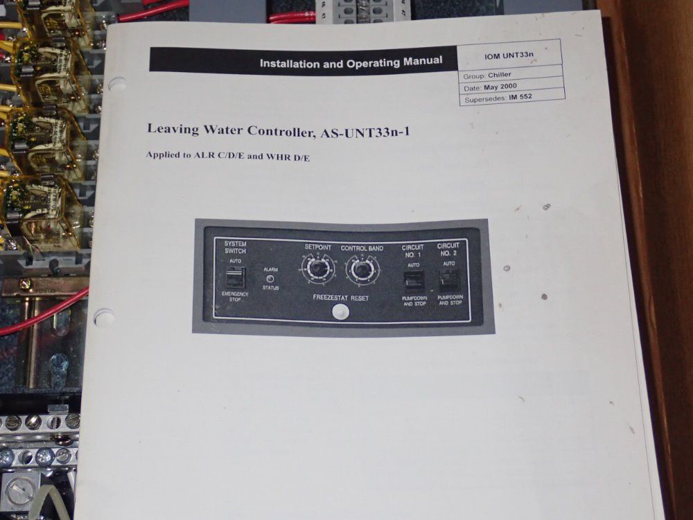 Mcquay Leaving Water Controller