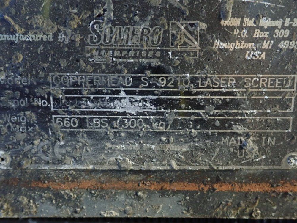 Somero Gasoline Laser Screed