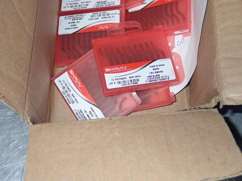 Shaviv Deburring Tooling