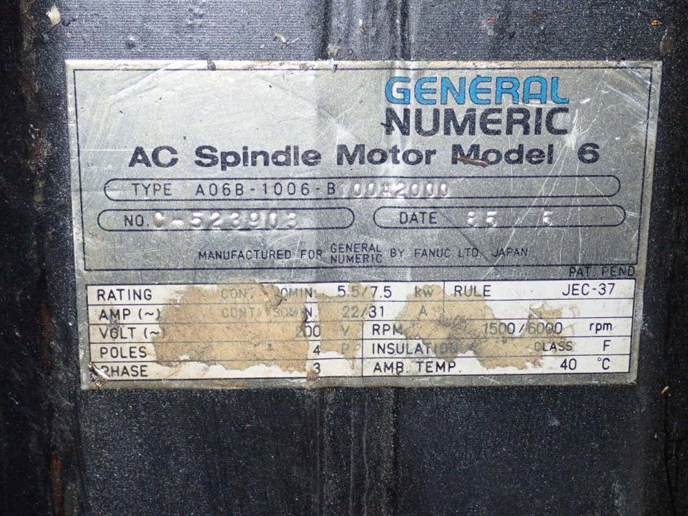 General Numeric Servo Motor