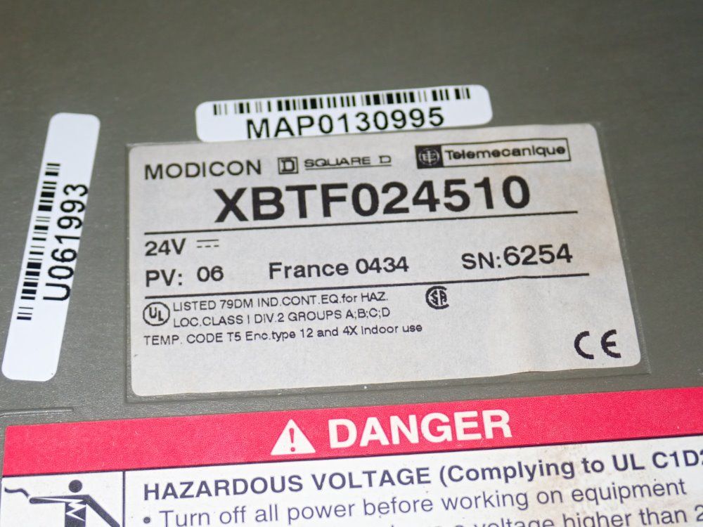 Square D/modicon/telemecanique Operator Panel