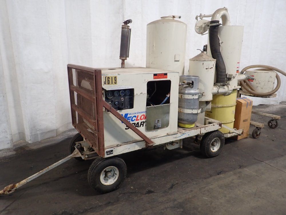 Spartan / Vecloader Propane Vacuum Loader Trailer