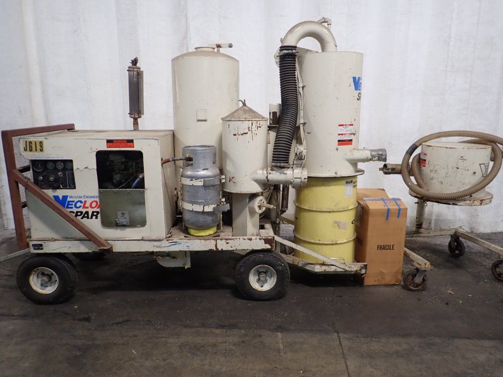 Spartan / Vecloader Propane Vacuum Loader Trailer