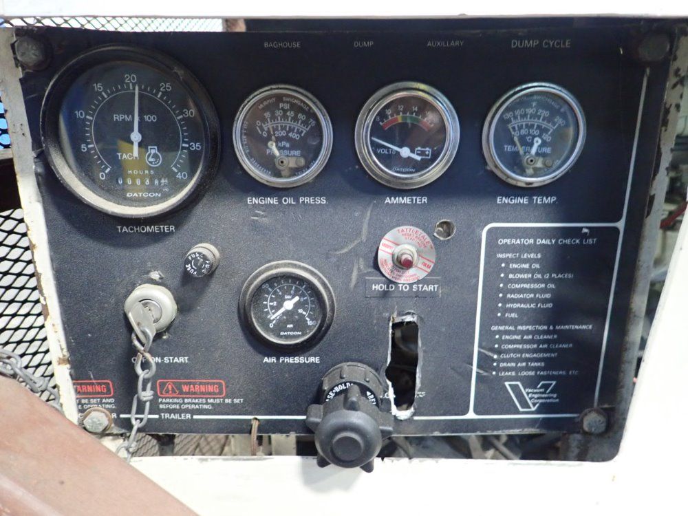 Spartan / Vecloader Propane Vacuum Loader Trailer