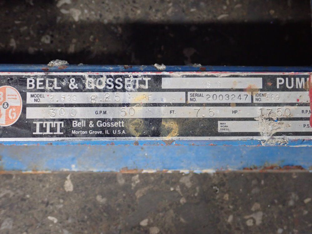 Bell & Gossett Pump