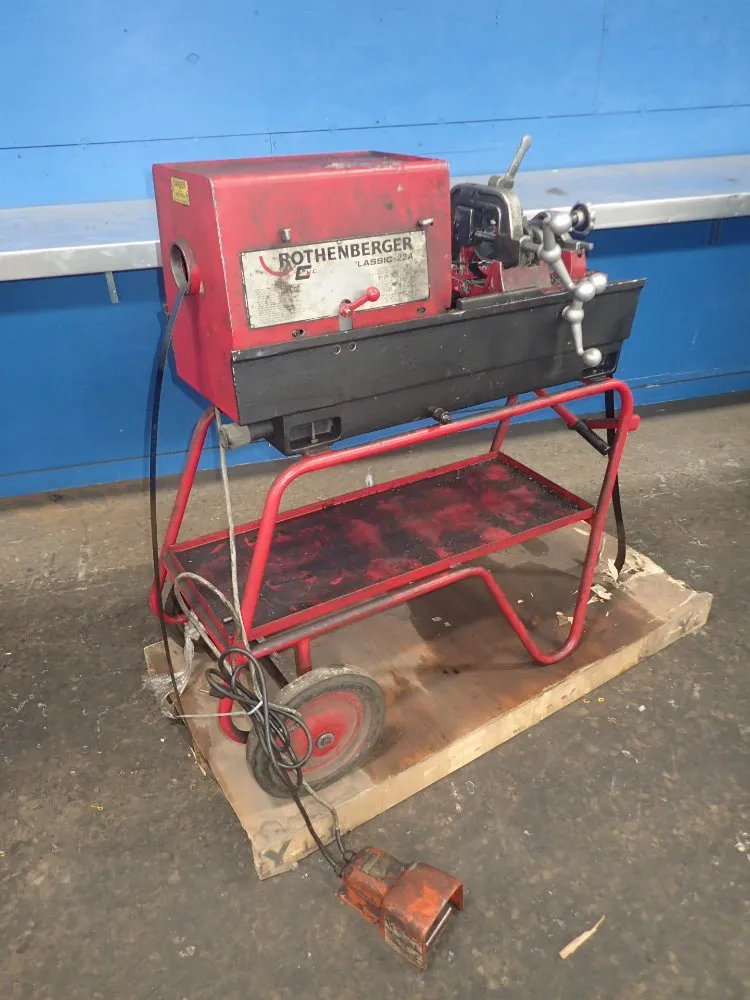 Rothenberger Pipe Threader