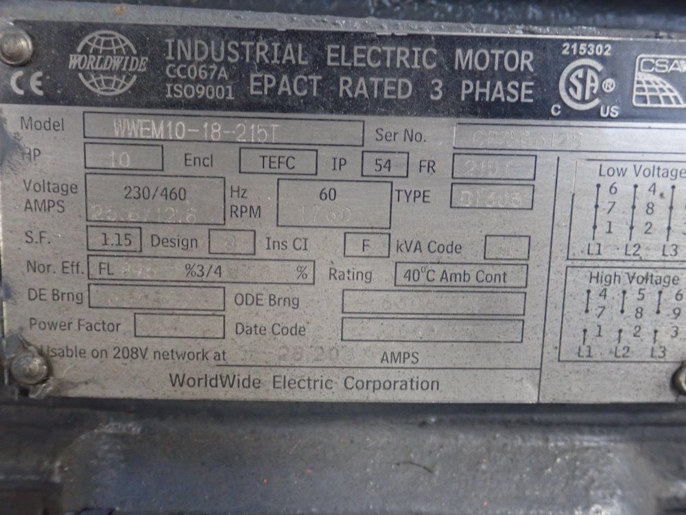 Worldwide Electric Motor