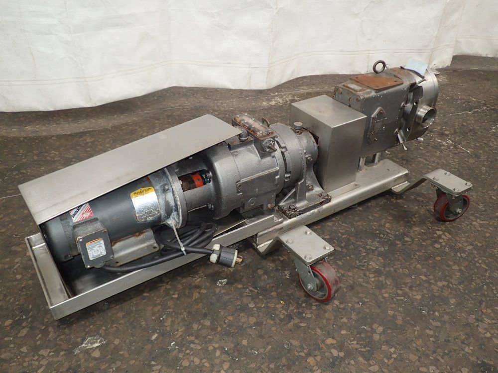 Waukesha Cherry Burrell 3 Hp S/s Pump - R1-0