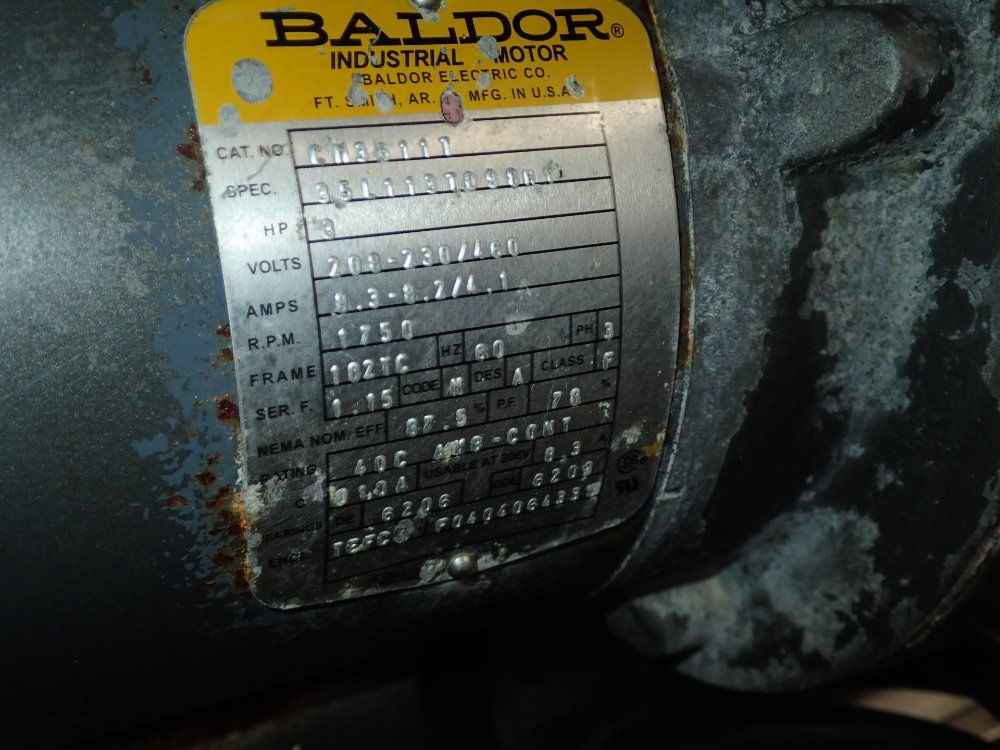 Waukesha Cherry Burrell 3 Hp S/s Pump - R1-0