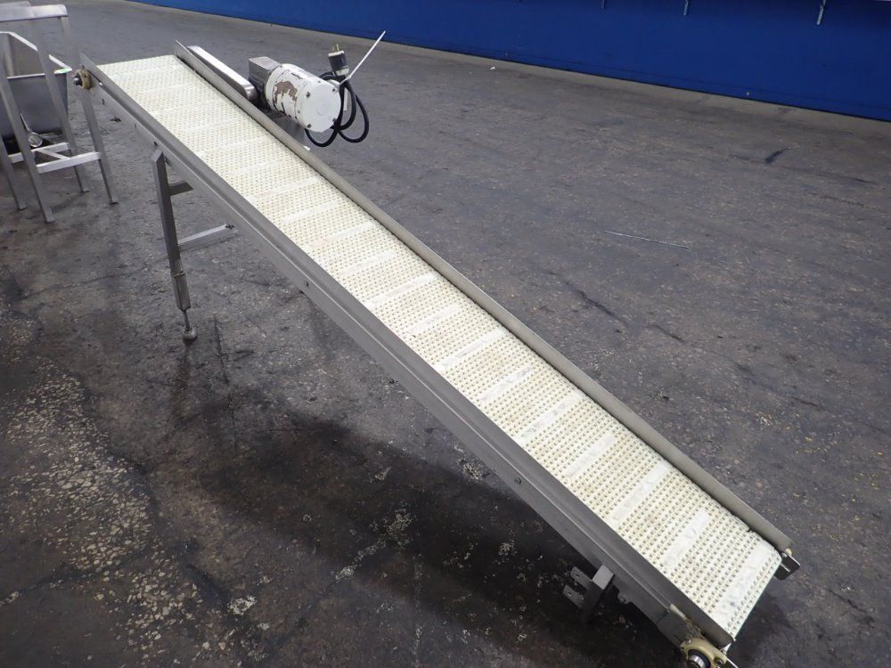 Cryovac S/s Powered Belt Conveyor