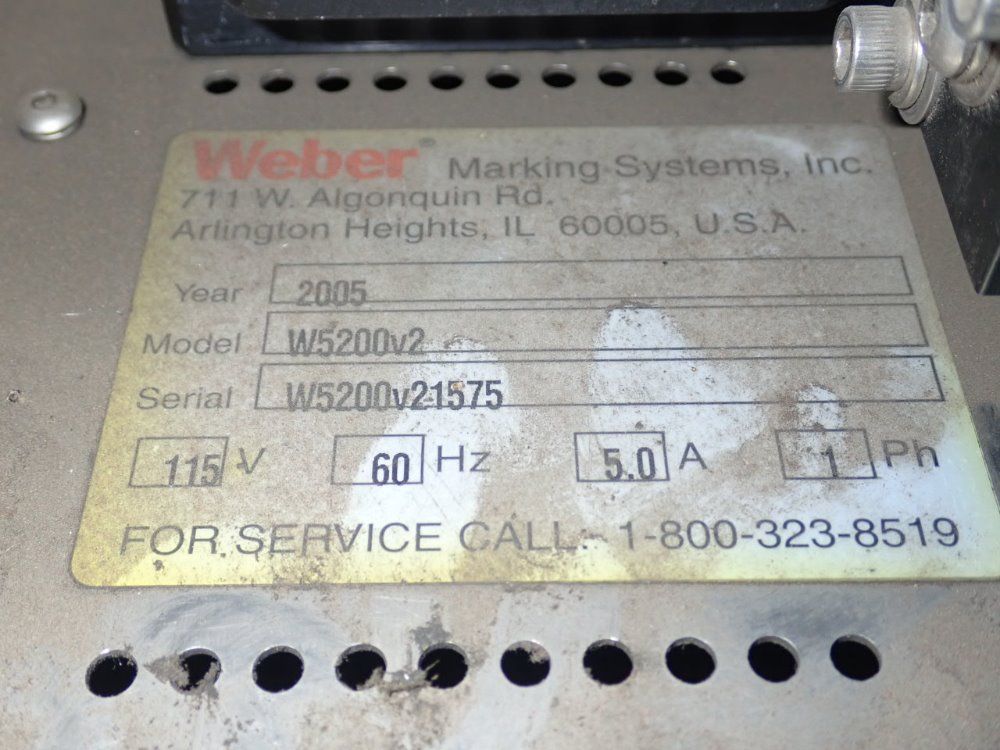 Weber Portable Labeler