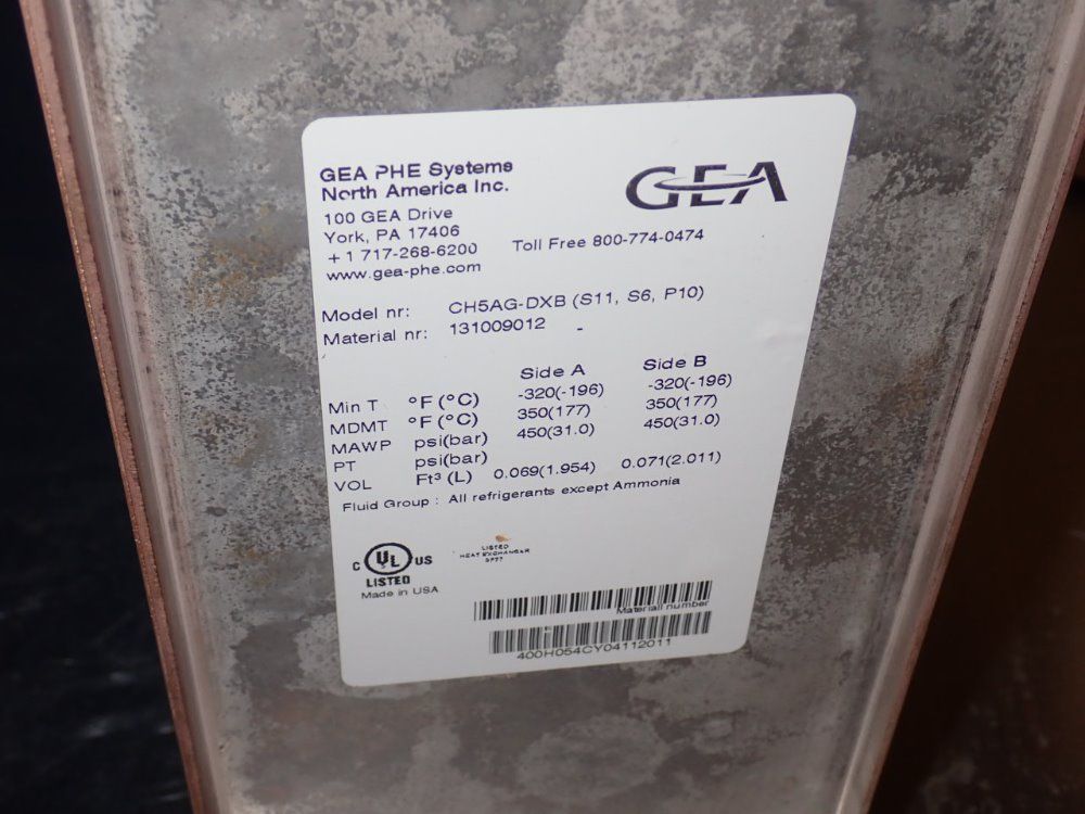 Gea Heat Exchanger