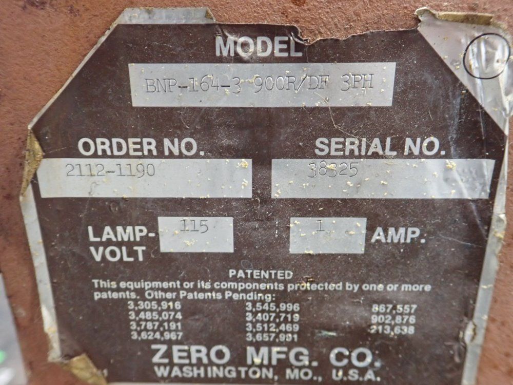 Zero Manufacturing Rotary Blast Finisher