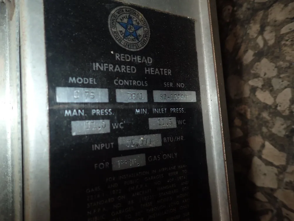 Redhead Infered Heater