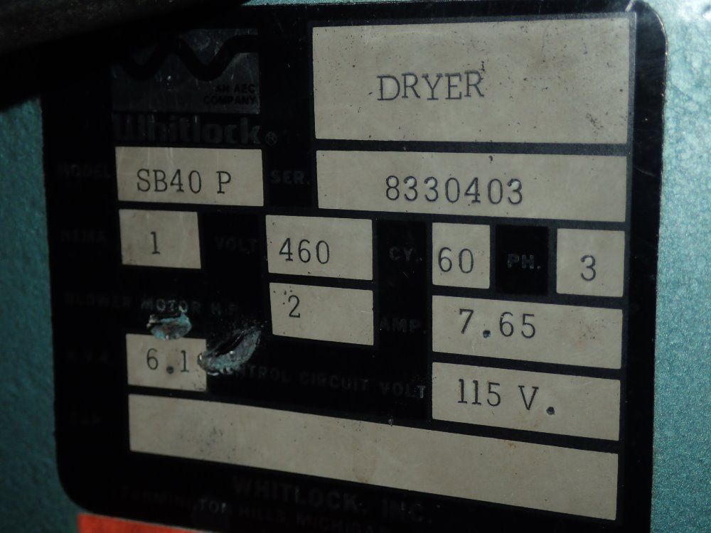 Whitlock Dryer/feeder