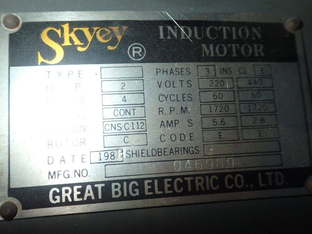 Supermax/yeong Chin Vertical Mill