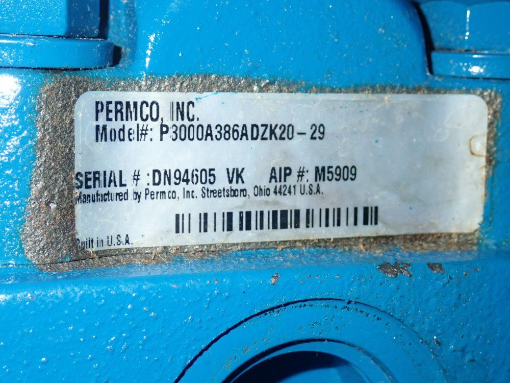 Permco Hydraulic Pump