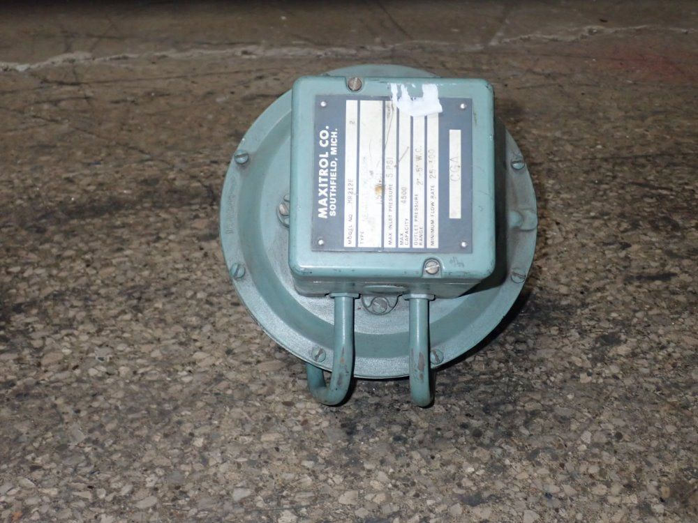 Maxtrol Automatic Gas Valve