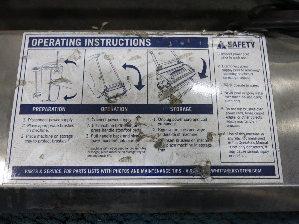 Whittaker Carpet Scubber