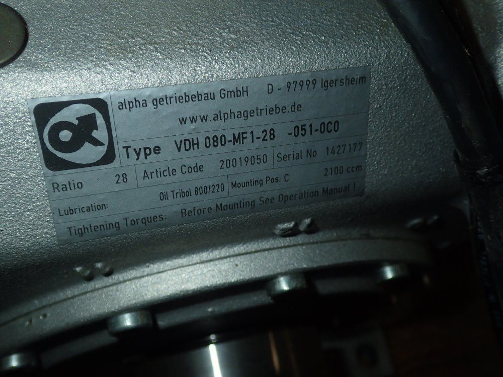 Alpha Getriebe Servo Gear Drive