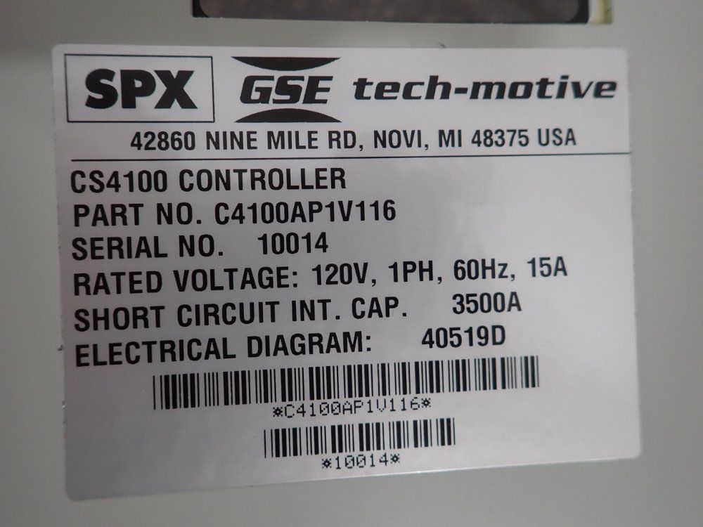 Gse / Tech Motive Control