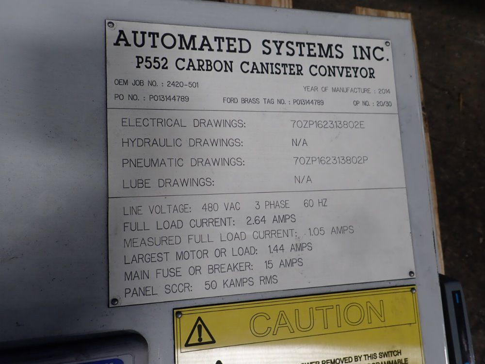 Allen Braldey Cabinet W/ Interactive Display Plc / Electrical Components