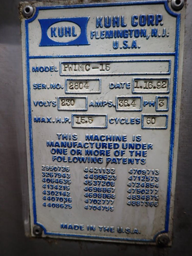 Kuhl Conveyorized S/s Parts Washer