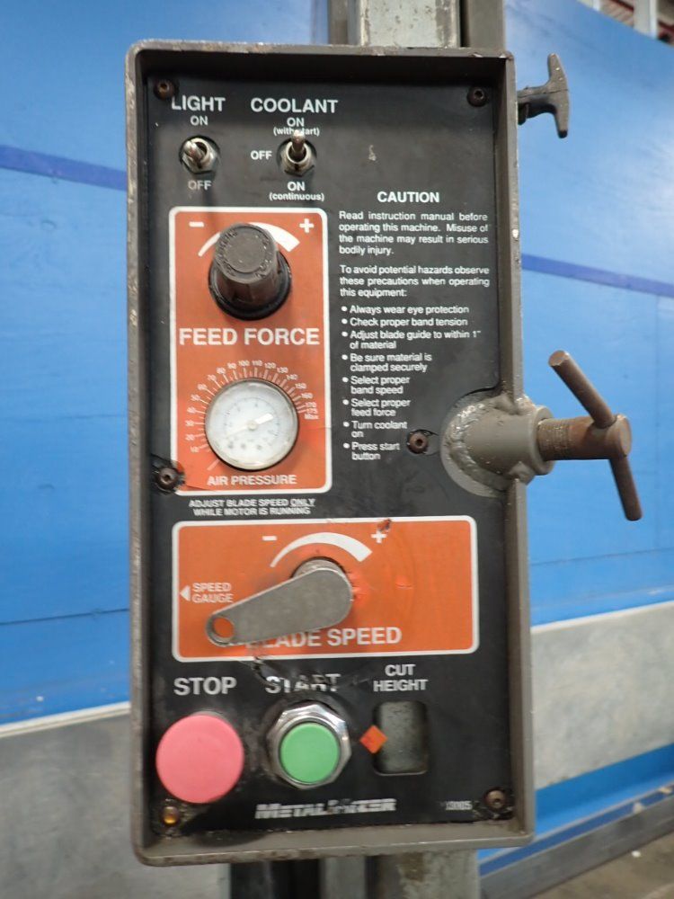 Metal Mizer 18" X 19" Ms2018-1 Vertical Band Saw - Ms2018-1