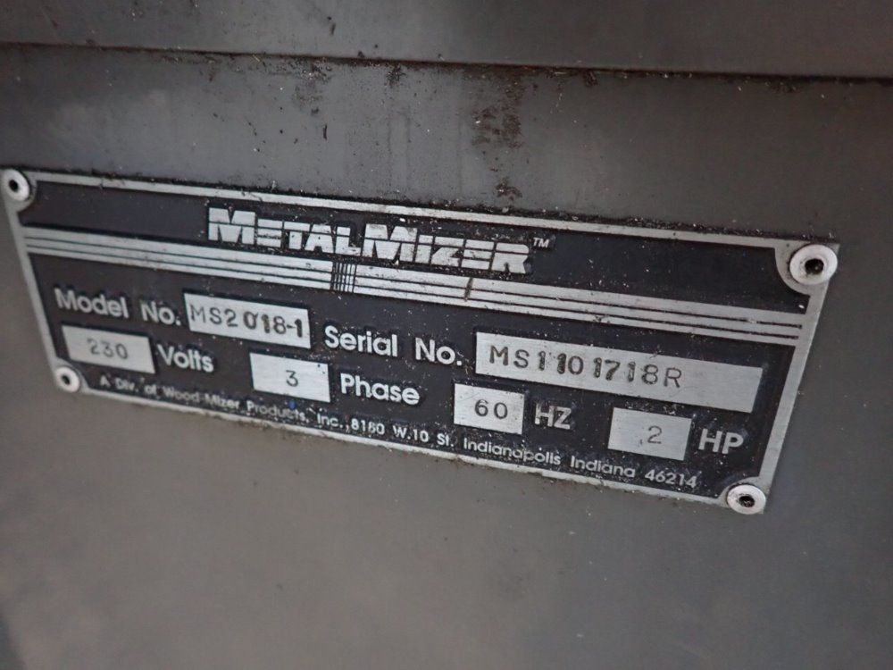 Metal Mizer 18" X 19" Ms2018-1 Vertical Band Saw - Ms2018-1