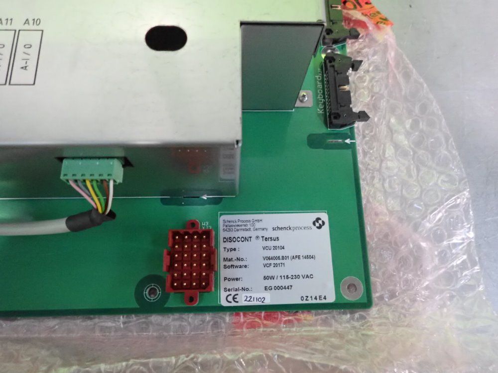 Schenck Process Vcu 20104 Tersus Control Unit - Vcu 20104