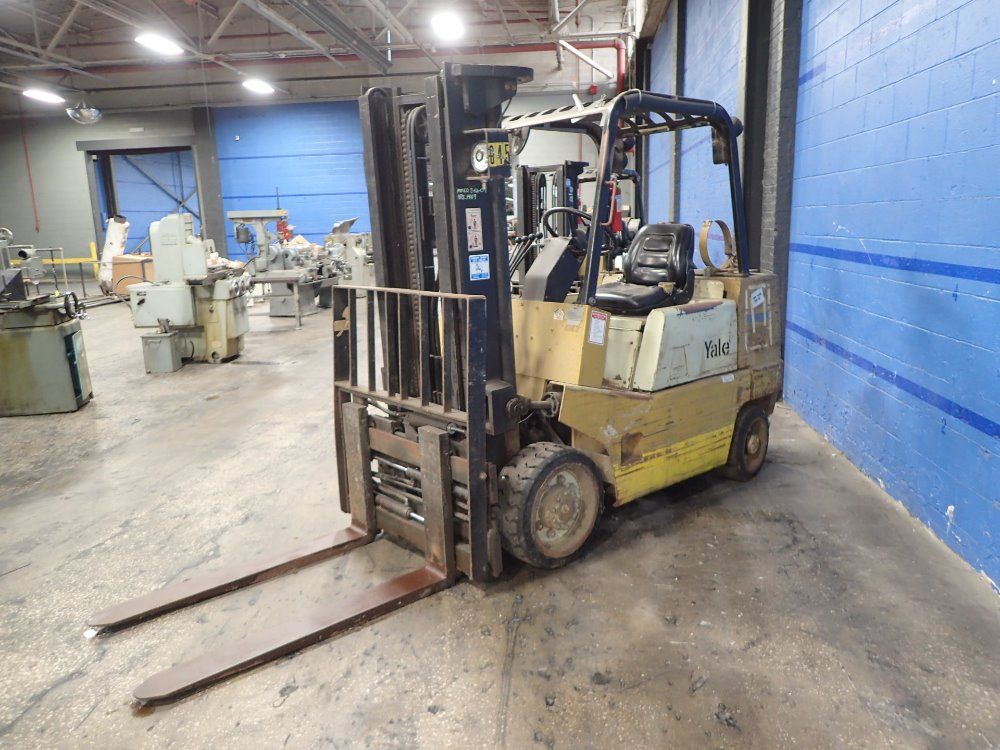 Yale 7000# Glc070lcjsbv085 Propane Forklift