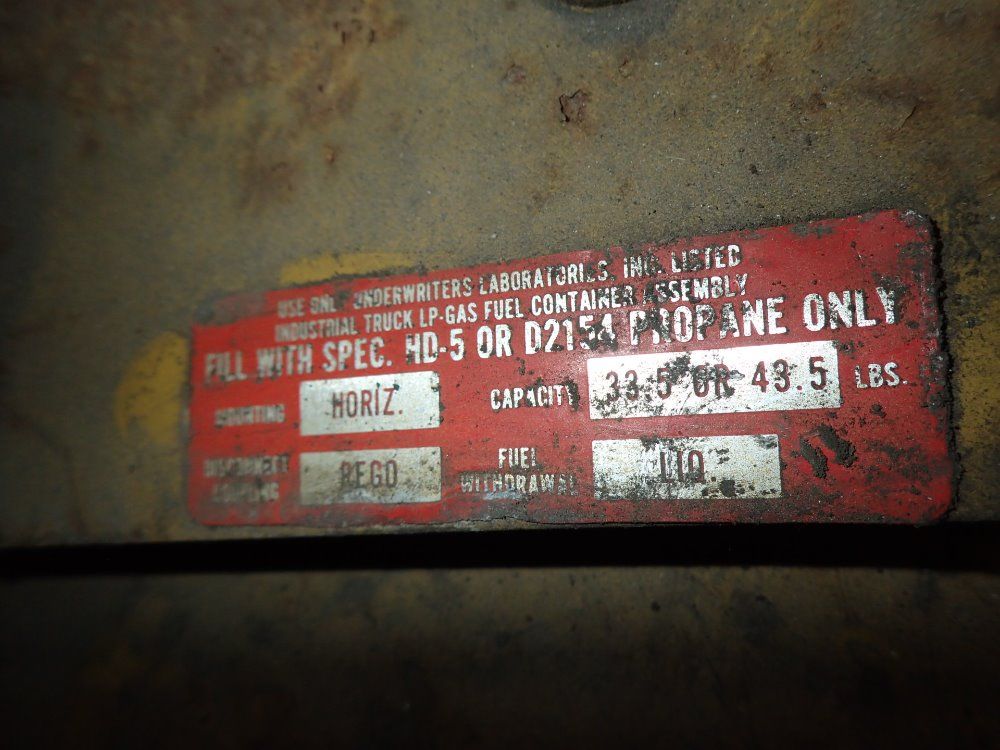 Yale 7000# Glc070lcjsbv085 Propane Forklift