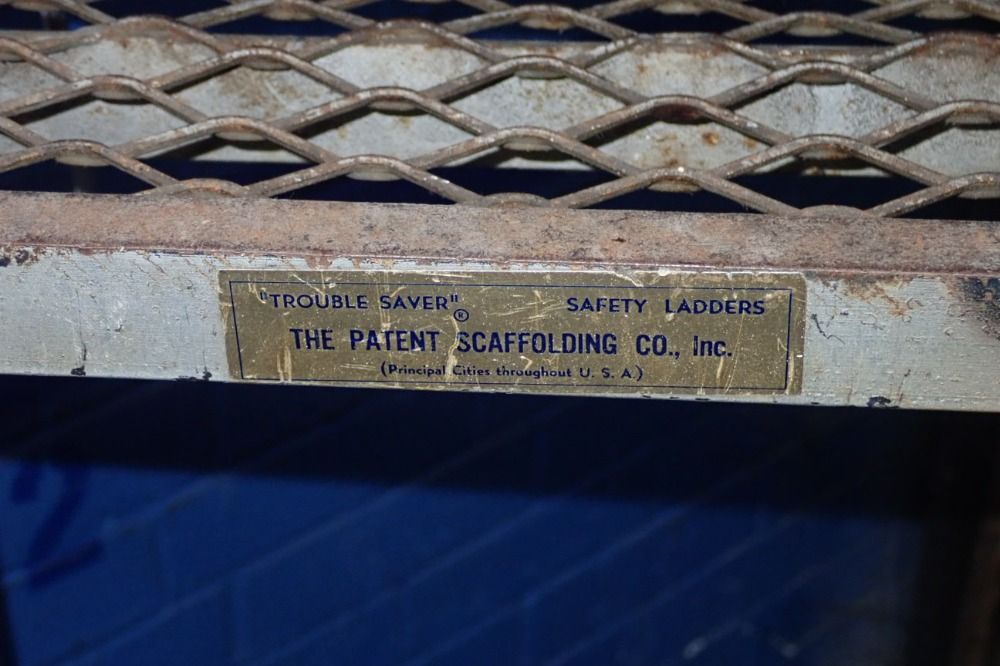 The Patent Scaffolding Portable Step Ladder