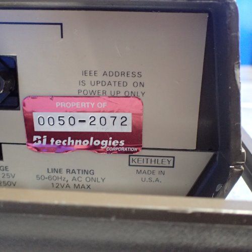 Keithley 580 Micro Ohmmeter