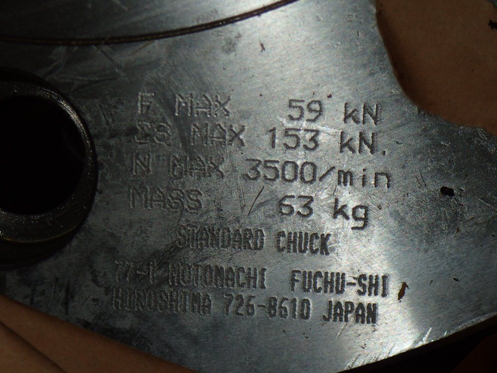 Kitigawa 14" Dia 3 Jaw Chuck - Bb212