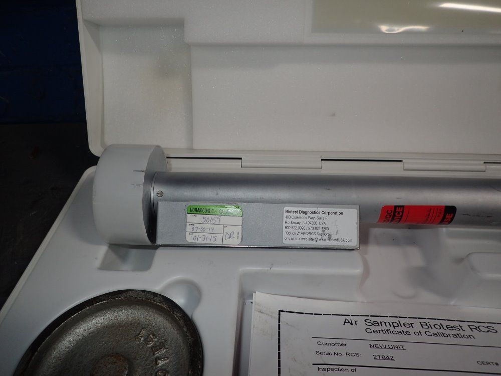 Biotest Air Sampler