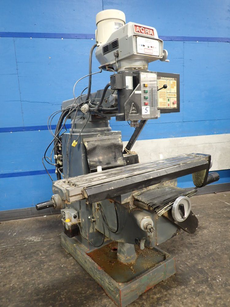 Acra 10" X 54" Ck-1 1/2hk Cnc Vertical Mill - Ck-1 1/2hk