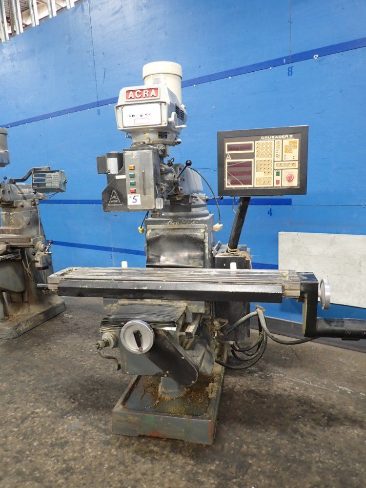 Acra 10" X 54" Ck-1 1/2hk Cnc Vertical Mill - Ck-1 1/2hk