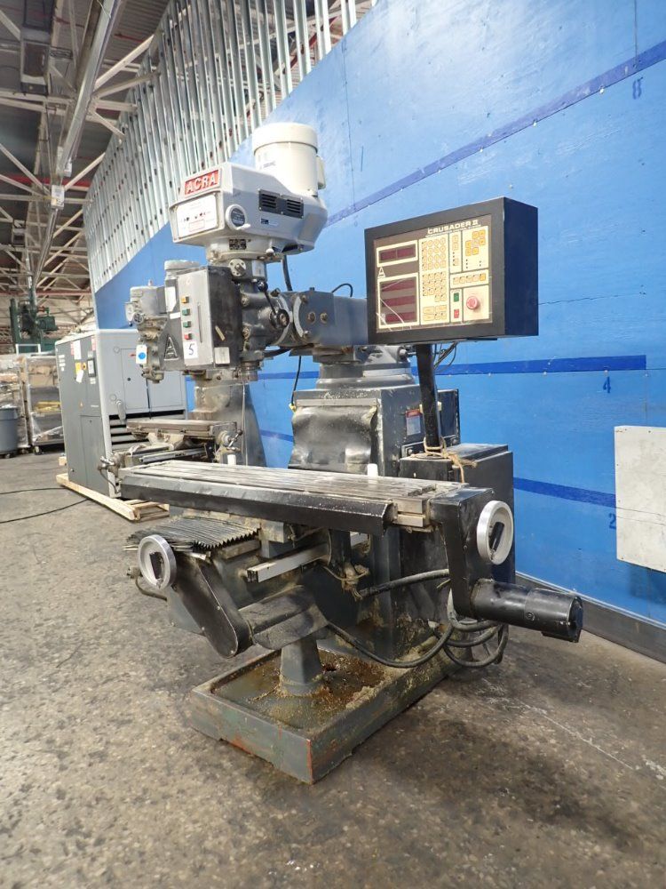 Acra 10" X 54" Ck-1 1/2hk Cnc Vertical Mill - Ck-1 1/2hk