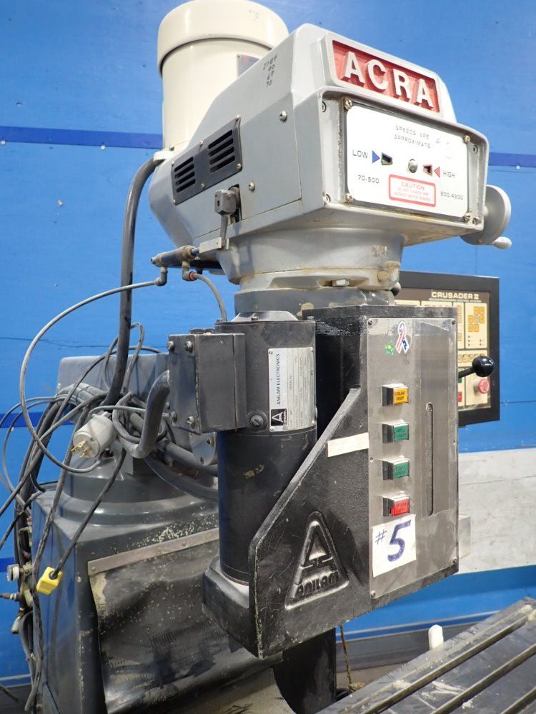 Acra 10" X 54" Ck-1 1/2hk Cnc Vertical Mill - Ck-1 1/2hk