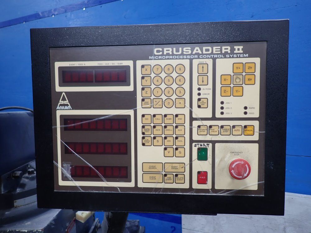 Acra 10" X 54" Ck-1 1/2hk Cnc Vertical Mill - Ck-1 1/2hk