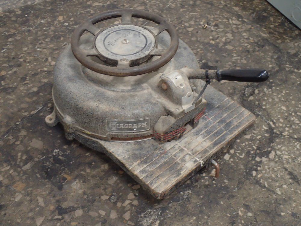 Diagraph Stensil Cutting Machine