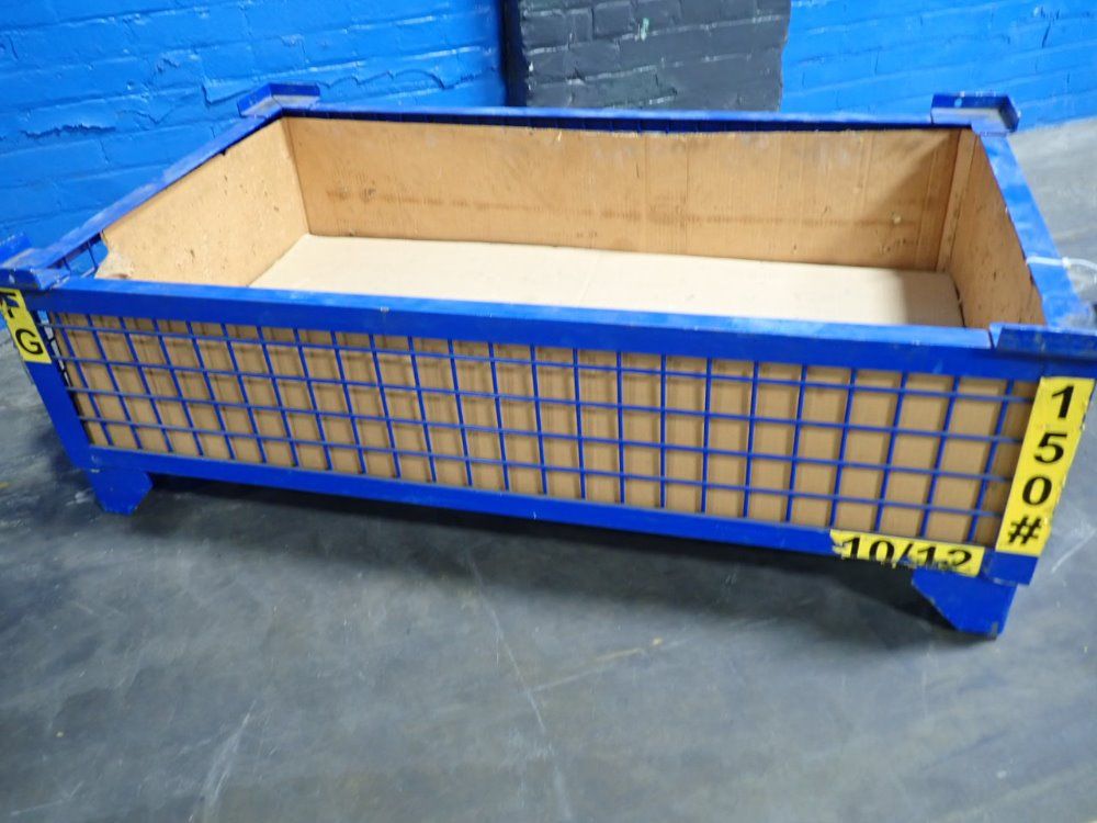 50" X 28" X 11" Id Stackable Steel Bin